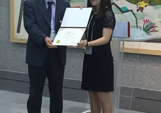 IMID2016 우수포스터상 수상