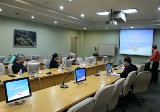 동경AIIT총장 일행 학과 방문